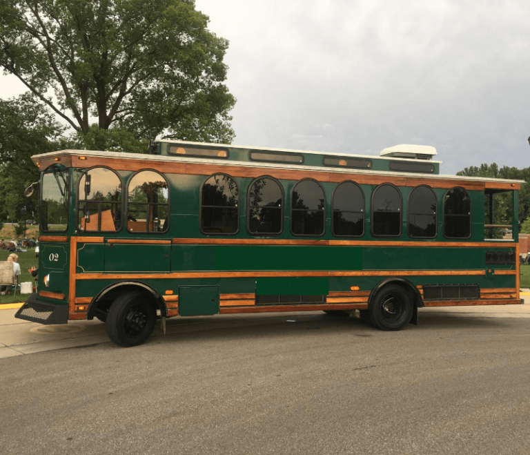 23 Passenger Trolley - Aadvanced Limousines