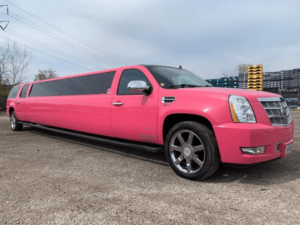 pink cadillac limo